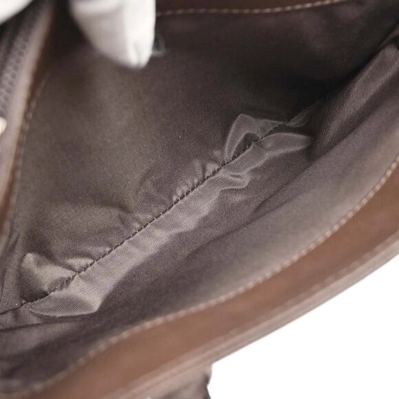 Burberry Beige Brown Burberry Check Tote Handbag - Picture 6 of 11